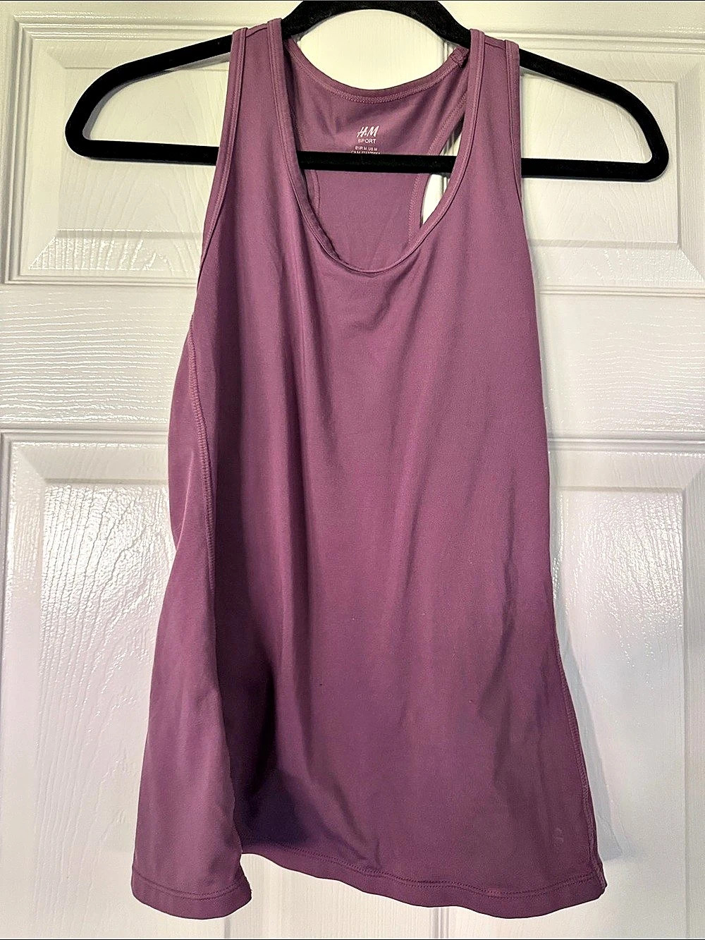 H&Medium Sport tank top Athletic Tank Top in Purple Size Medium Like New